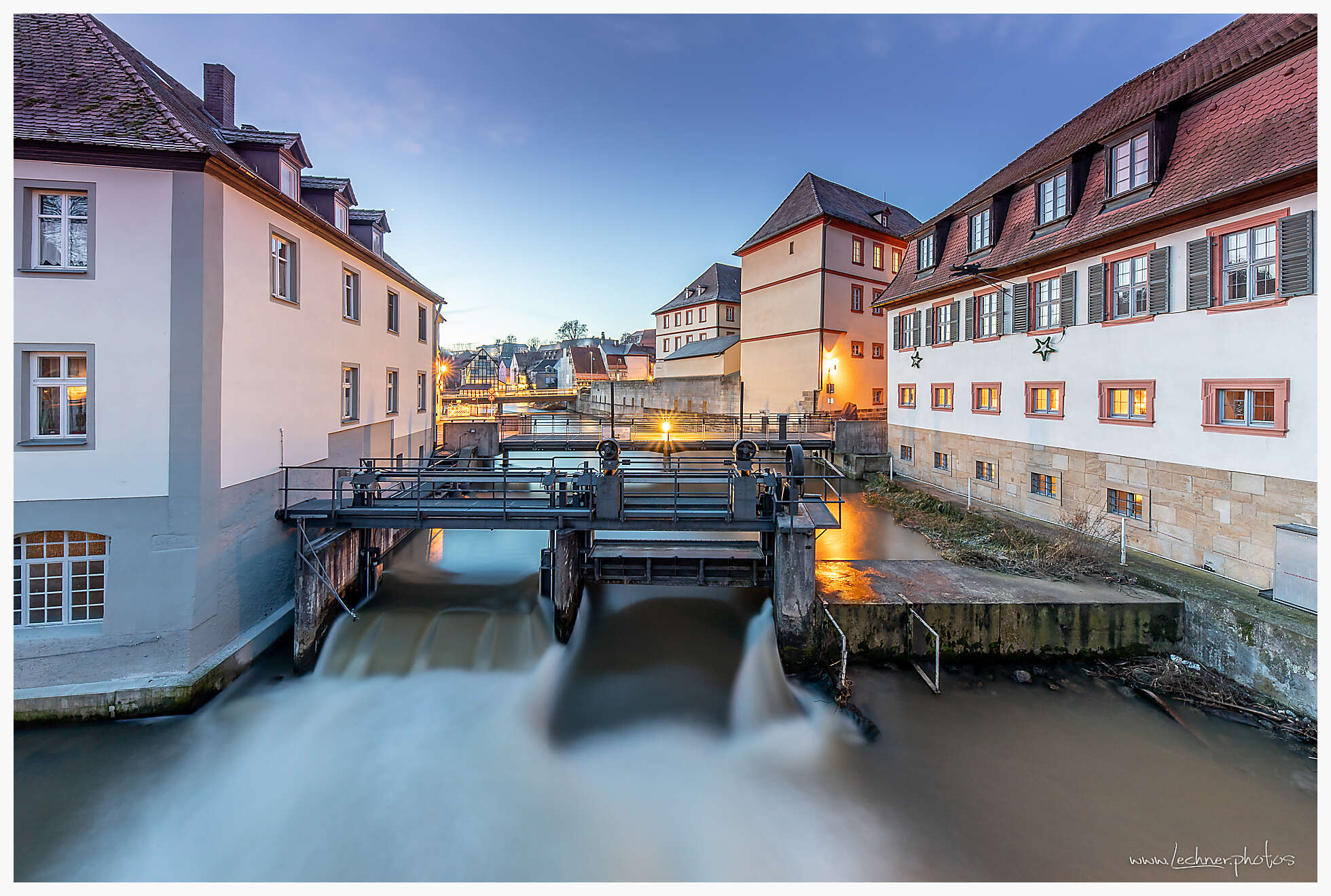 A river runs through it