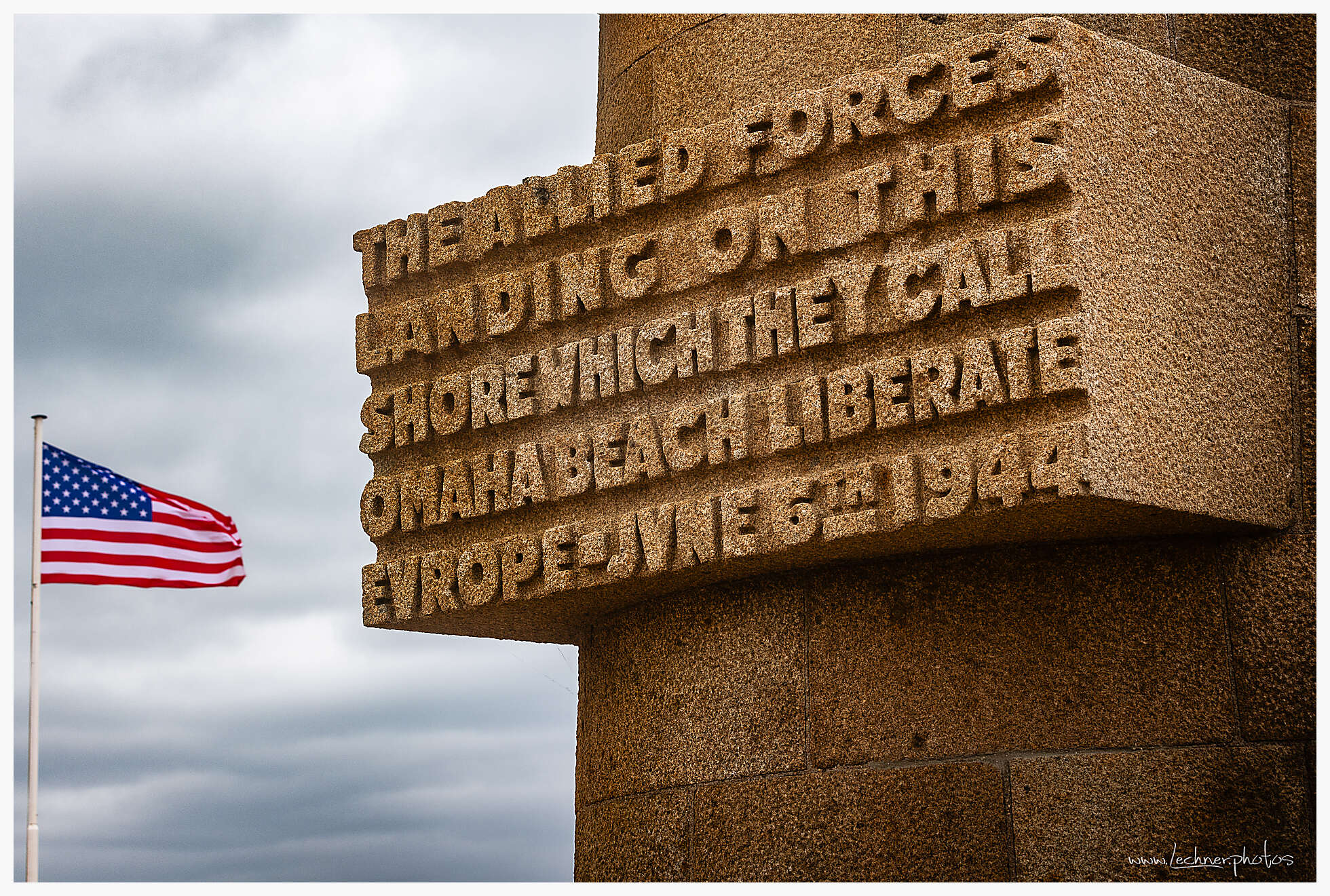 Omaha beach memorial