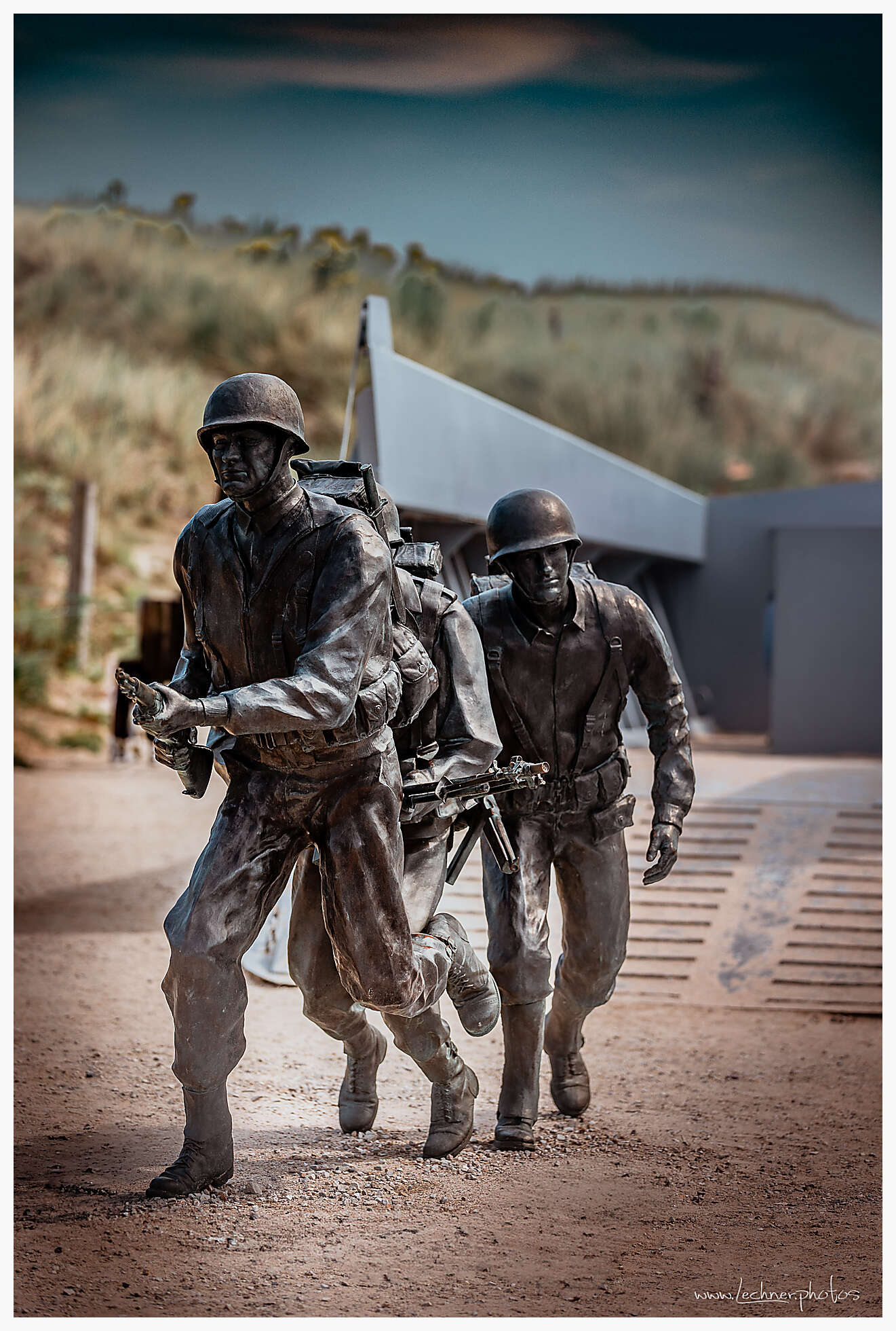 Utah beach monuments